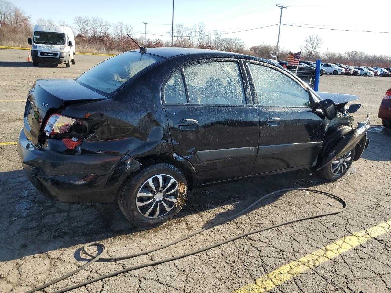 Lot #3298059132 2007 KIA RIO BASE