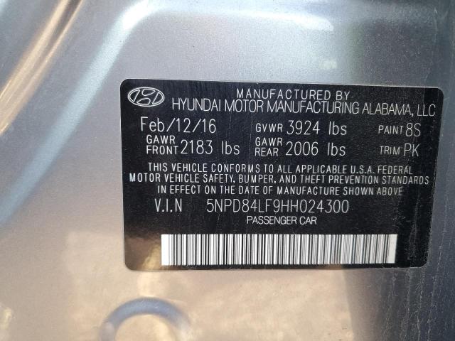 2017 HYUNDAI ELANTRA SE - 5NPD84LF9HH024300