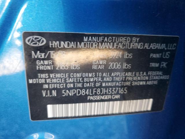 2018 HYUNDAI ELANTRA SE #3302795925