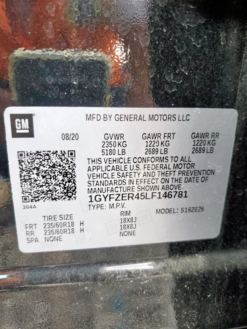 2020 CADILLAC XT4 SPORT #3287433994