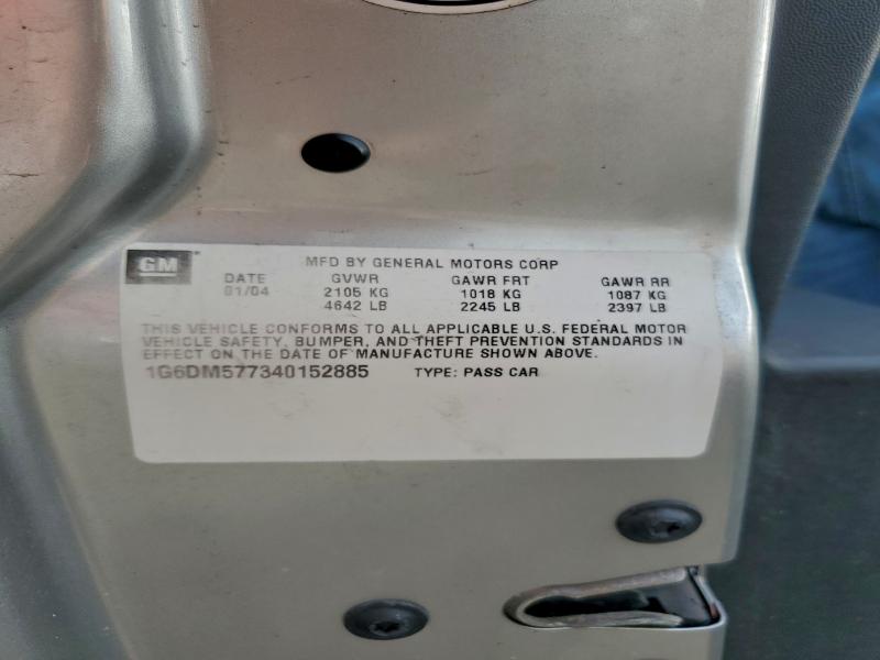 2004 CADILLAC CTS #3305551101