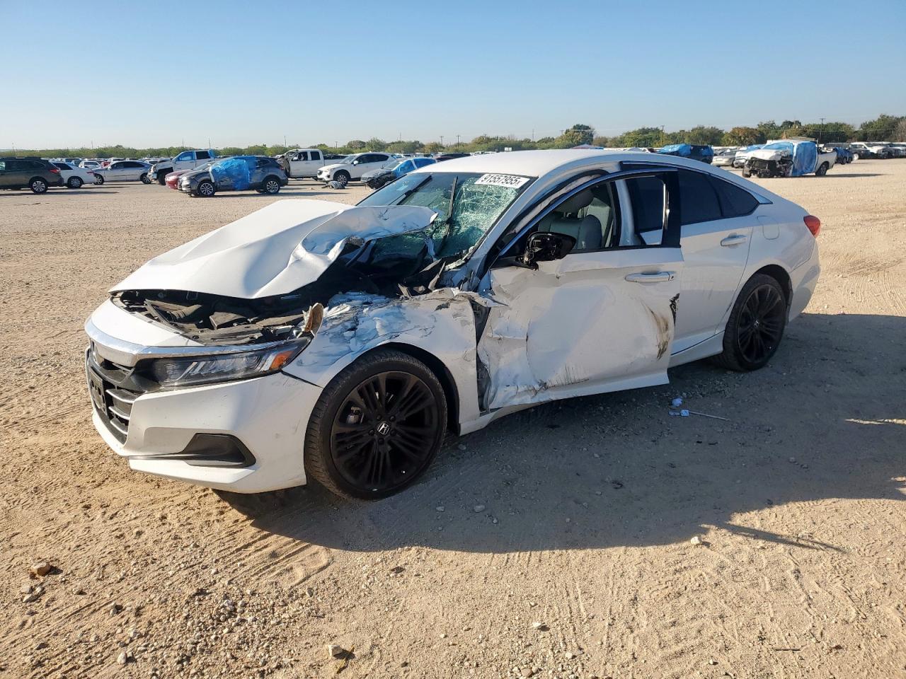 Lot #3308256156 2021 HONDA ACCORD LX