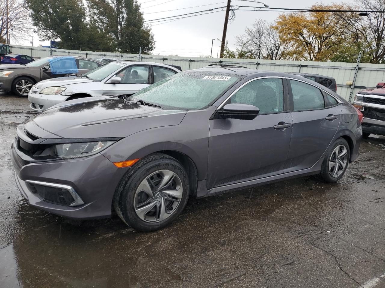 Lot #3302736048 2020 HONDA CIVIC LX