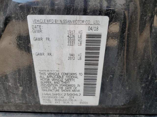 2018 NISSAN ALTIMA 2.5 #3281588394