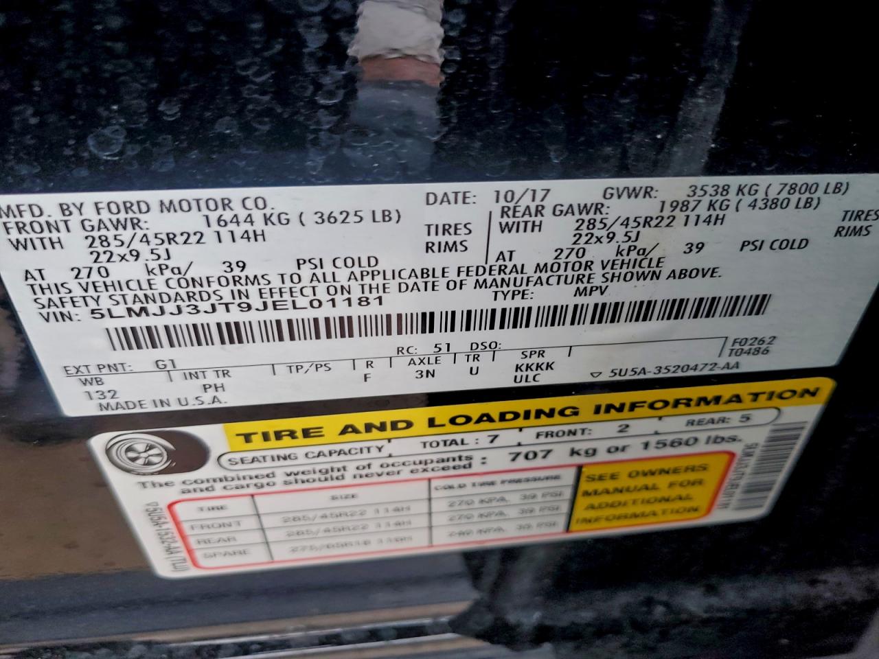 LINCOLN NAVIGATOR L SELECT