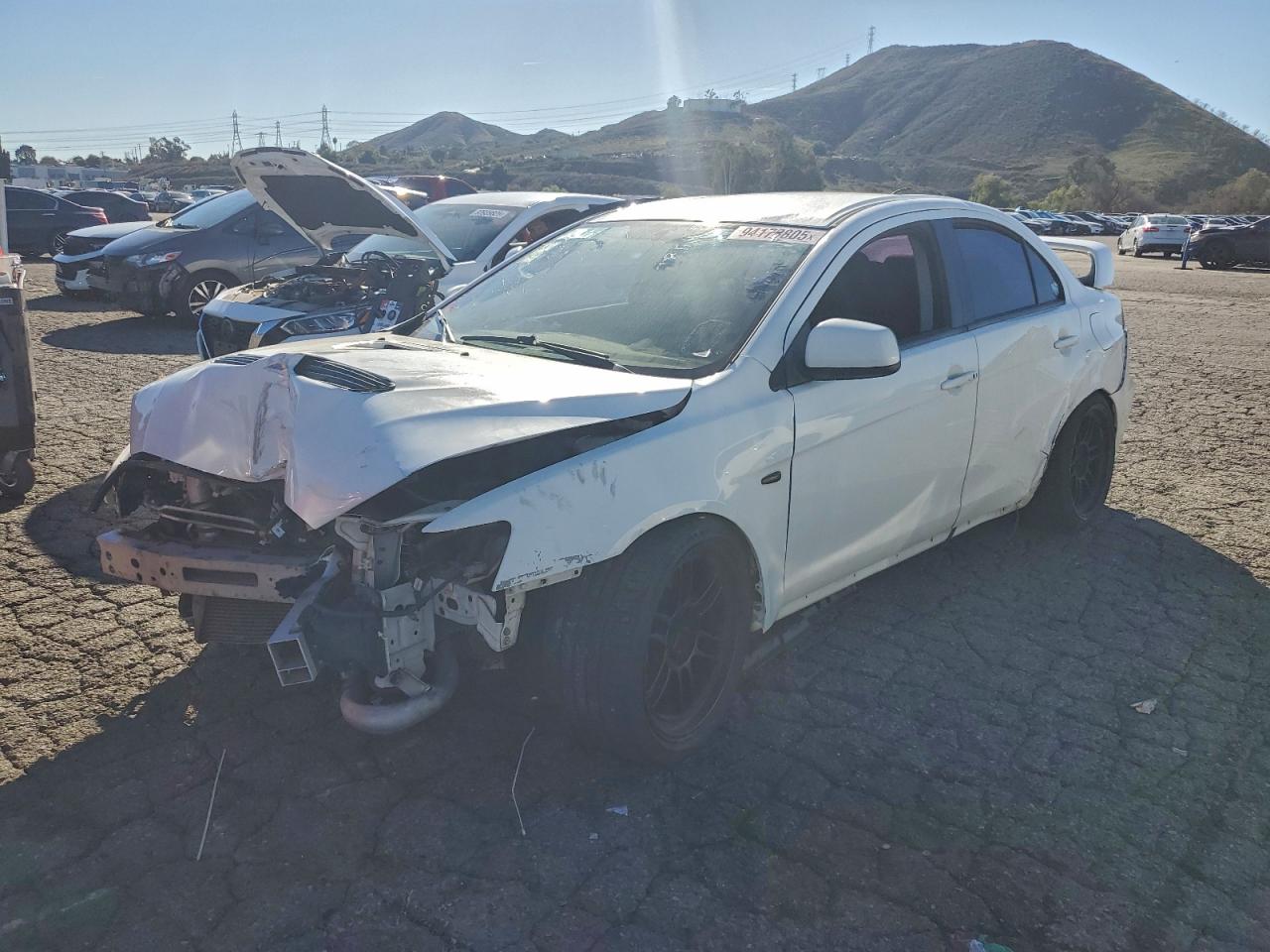 Lot #3305287392 2014 MITSUBISHI LANCER EVO