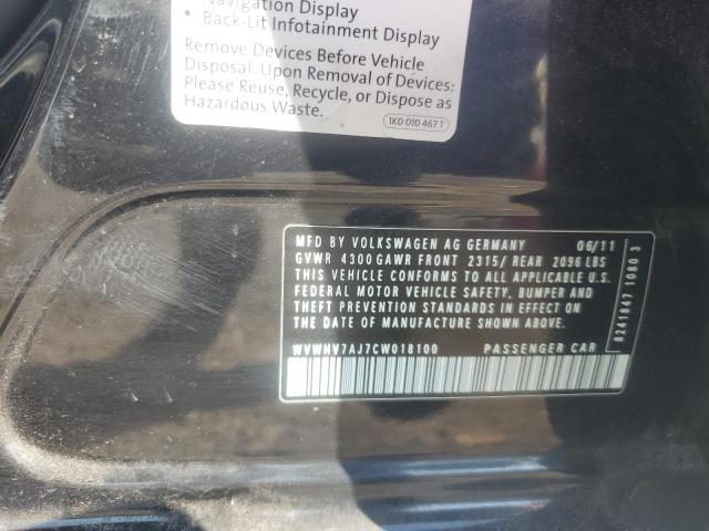 2012 VOLKSWAGEN GTI #3297993071