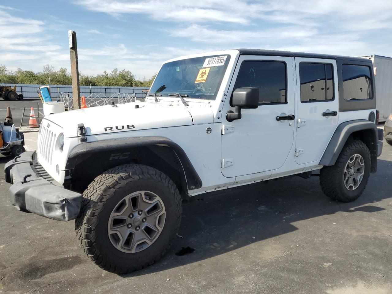 Lot #3297033508 2015 JEEP WRANGLER U