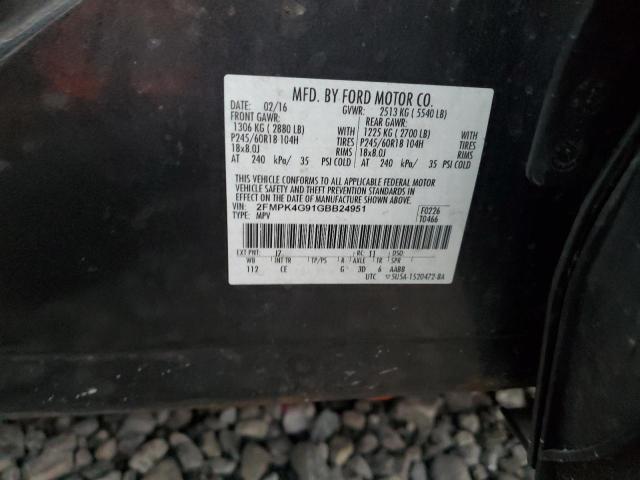 2016 FORD EDGE SE #3294114958