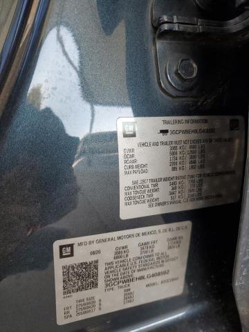 2020 CHEVROLET SILVERADO #3302722001