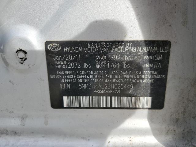 2011 HYUNDAI ELANTRA GL #3315763345
