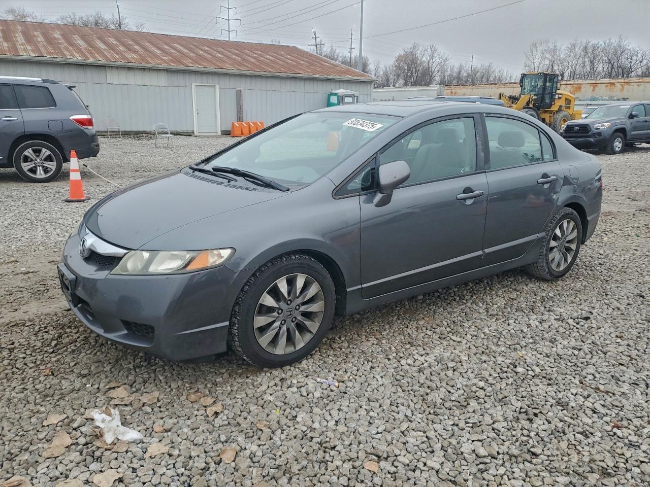 Lot #3302795936 2009 HONDA CIVIC EX