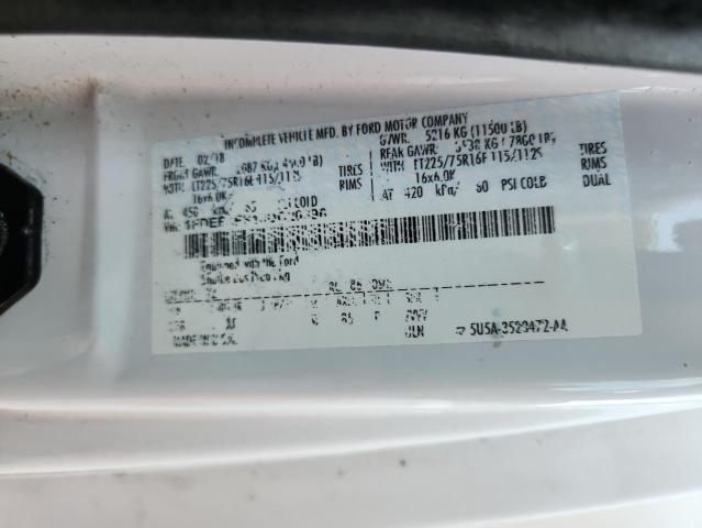 2018 FORD ECONOLINE #3285593267