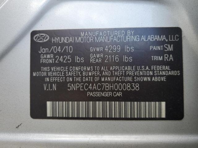 2011 HYUNDAI SONATA SE - 5NPEC4AC7BH000838