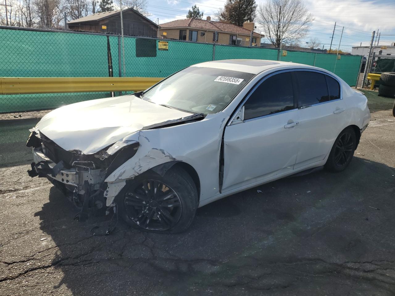 Lot #3292702593 2013 INFINITI G37