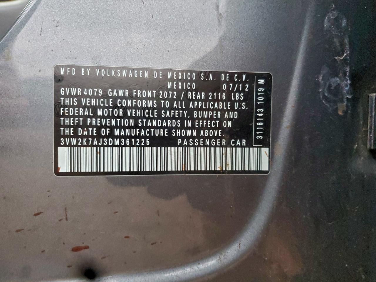 VOLKSWAGEN JETTA BASE