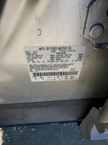 2011 FORD EXPLORER X - 1FMHK8D83BGA55284