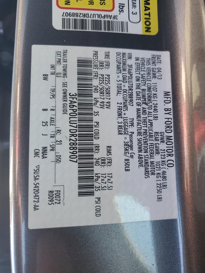 FORD FUSION SE HYBRID