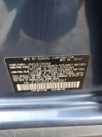 2018 SUBARU CROSSTREK - JF2GTADC6J8219047