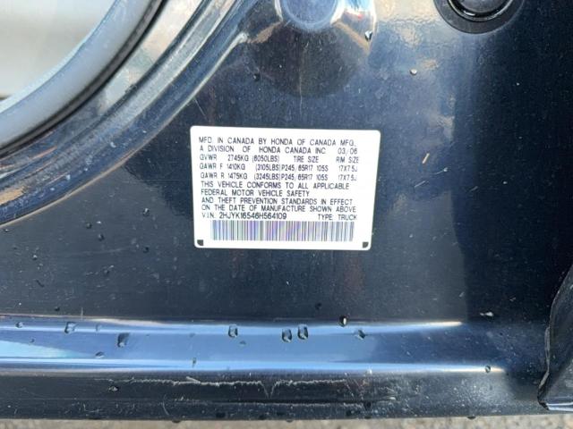 2006 HONDA RIDGELINE #3293441406