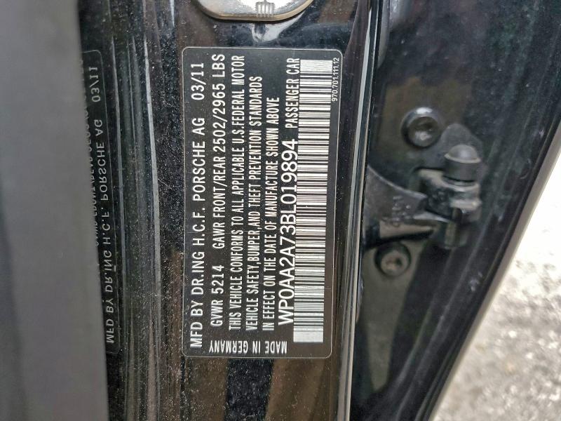 2011 PORSCHE PANAMERA 2 #3310414977