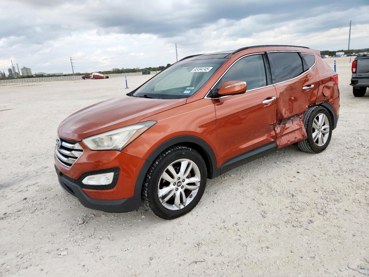 Lot #3316745470 2014 HYUNDAI SANTA FE S