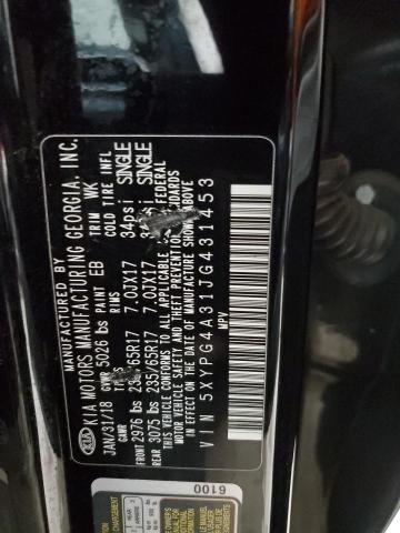 2018 KIA SORENTO LX - 5XYPG4A31JG431453