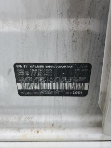 2017 MITSUBISHI LANCER ES #3292610615