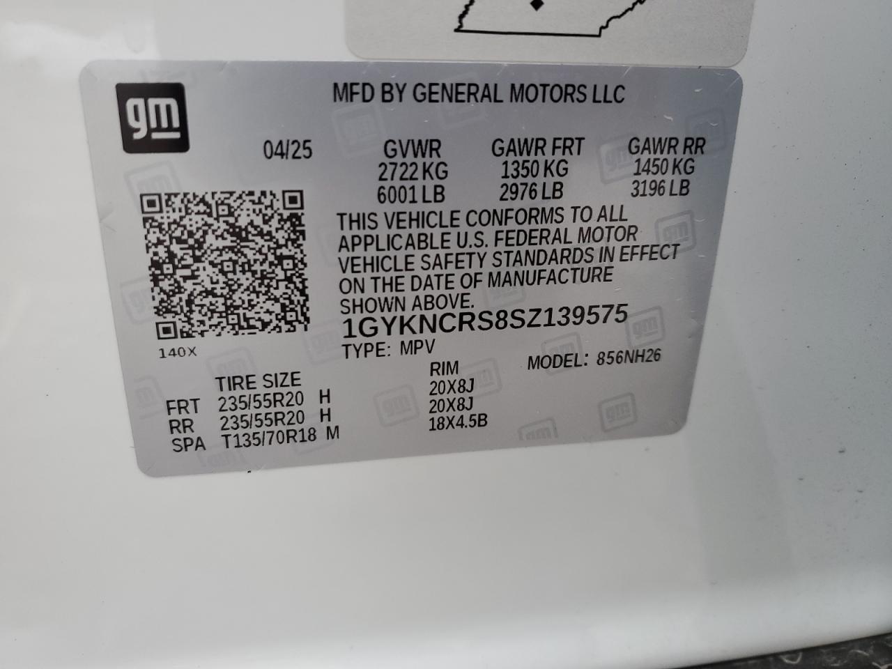 Lot #3311690235 2025 CADILLAC XT5 PREMIU