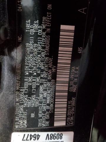 2013 TOYOTA SIENNA SPO #3304631976