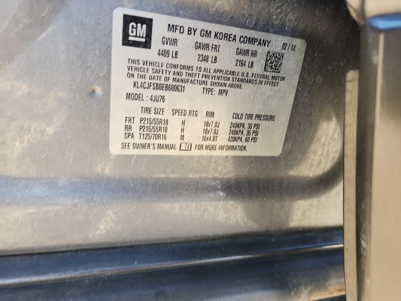 BUICK ENCORE CONVENIENCE