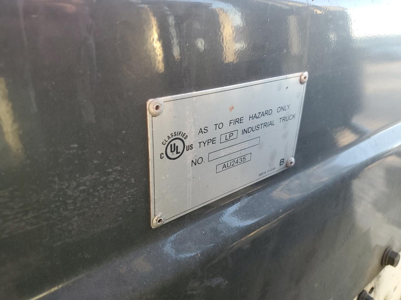 Lot #3290190211 2013 NISS FORKLIFT