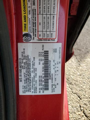 2012 FORD FUSION SEL - 3FAHP0JA5CR294107