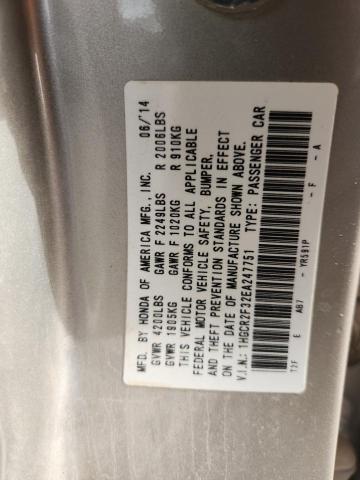 2014 HONDA ACCORD LX #3303923702