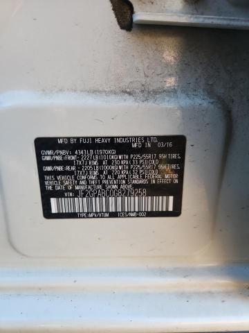 2016 SUBARU CROSSTREK #3297454209