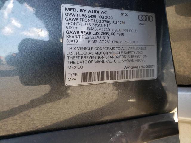 2022 AUDI Q5 PREMIUM #3304672945