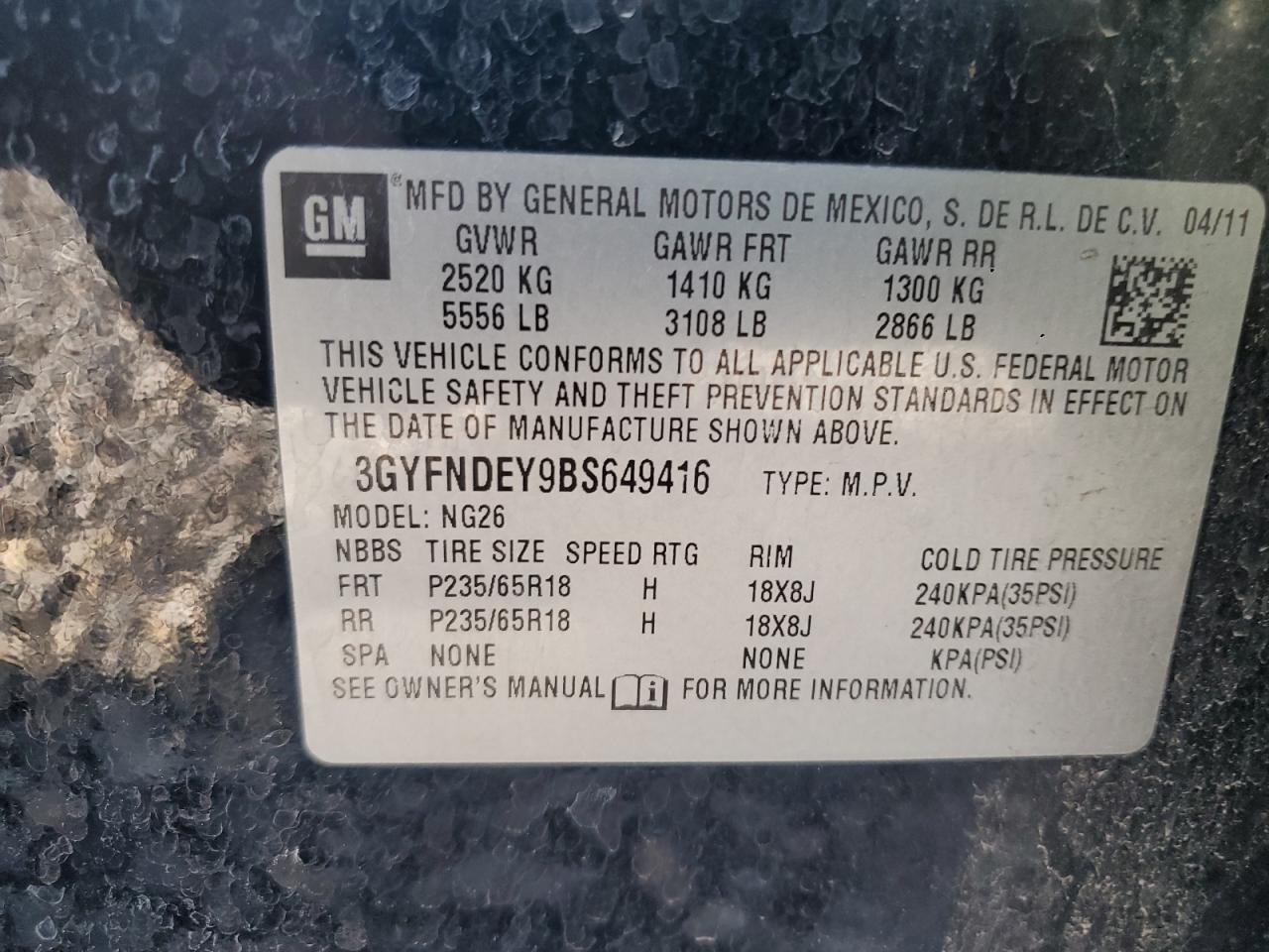 CADILLAC SRX LUXURY COLLECTION