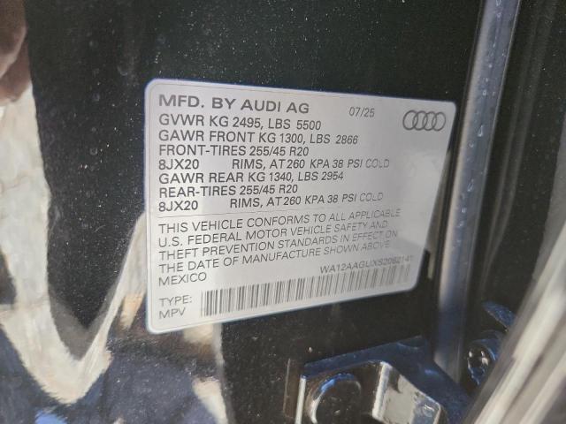 2025 AUDI Q5 PREMIUM WA12AAGUXS2062141