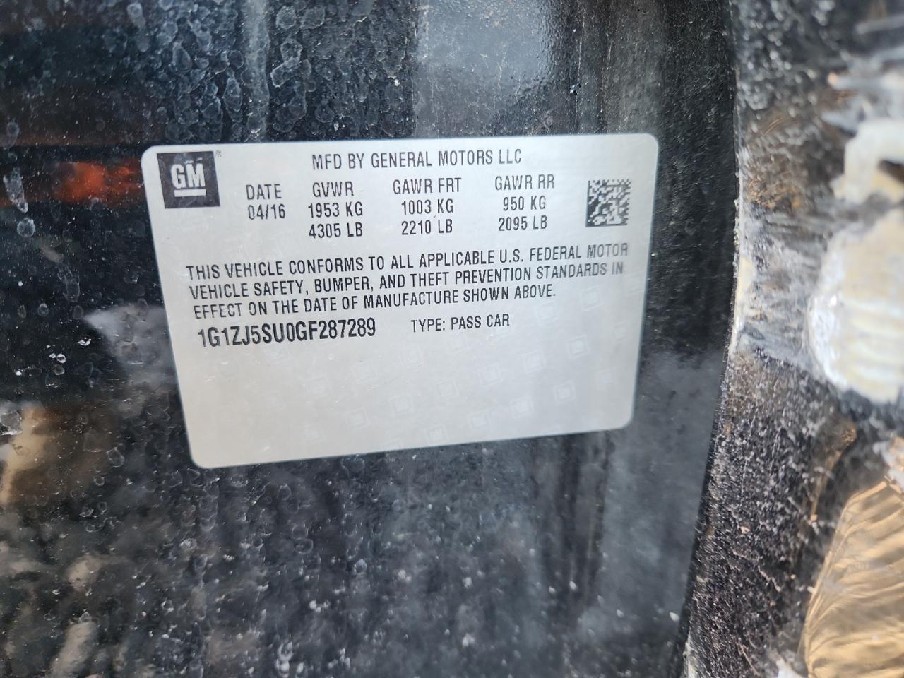 CHEVROLET MALIBU HYBRID