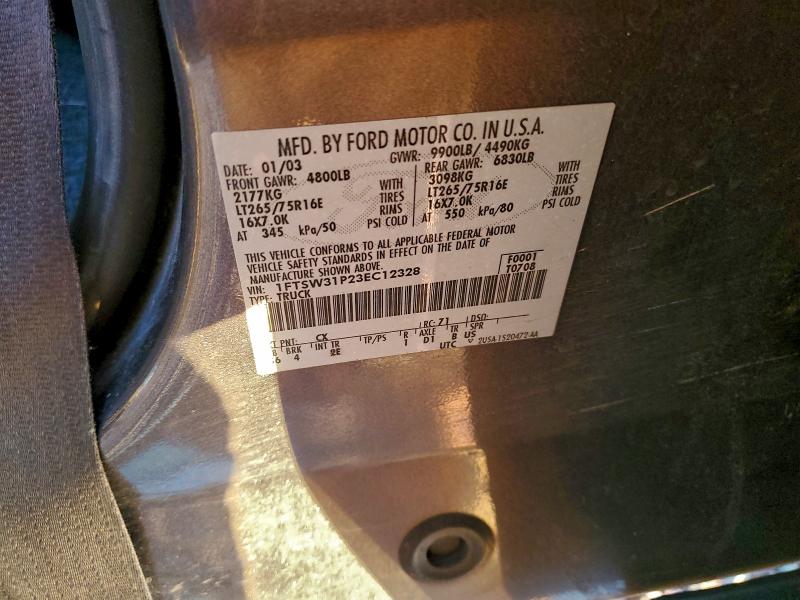 2003 FORD F350 SRW S #3303072766