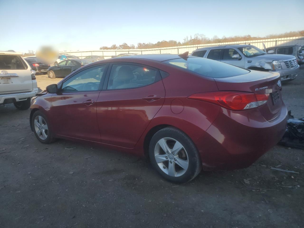 Lot #3301847402 2013 HYUNDAI ELANTRA GL