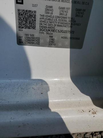 2018 CHEVROLET SILVERADO #3294330885