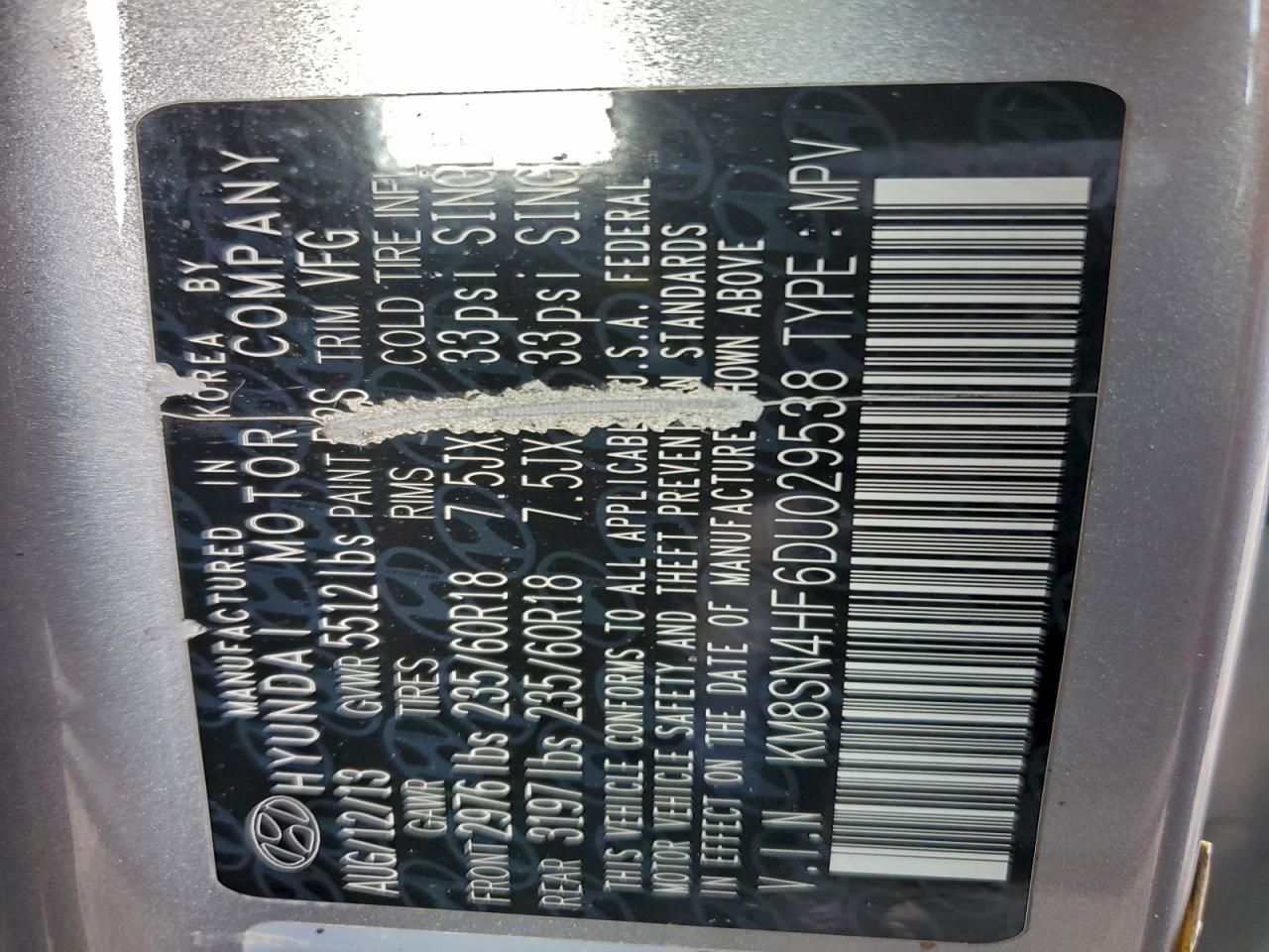 HYUNDAI SANTA FE GLS