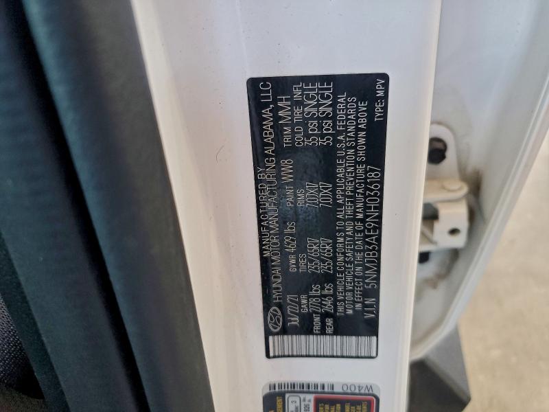 2022 HYUNDAI TUCSON SEL #3317968902