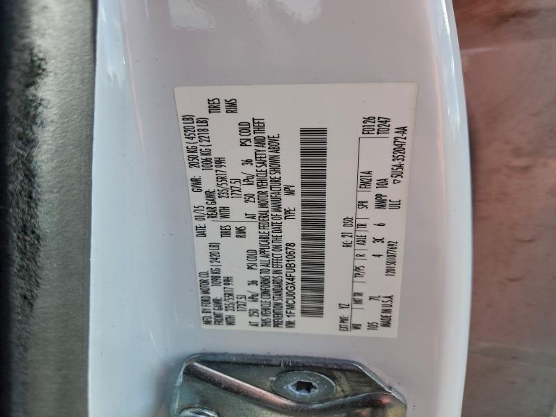 2015 FORD ESCAPE SE #3297862800