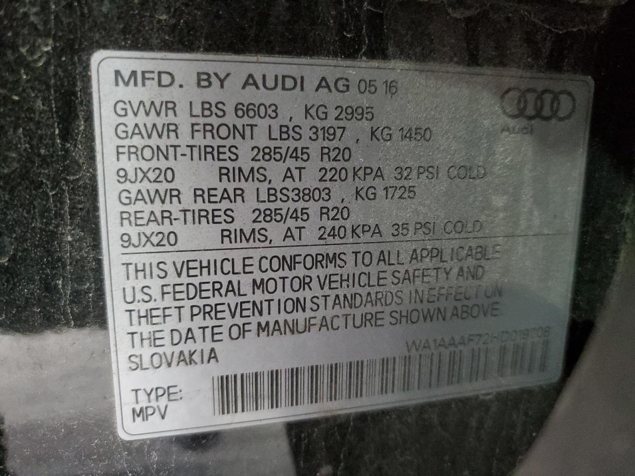 AUDI Q7 PREMIUM