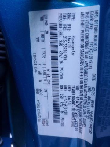 2015 FORD FOCUS SE #3303885740