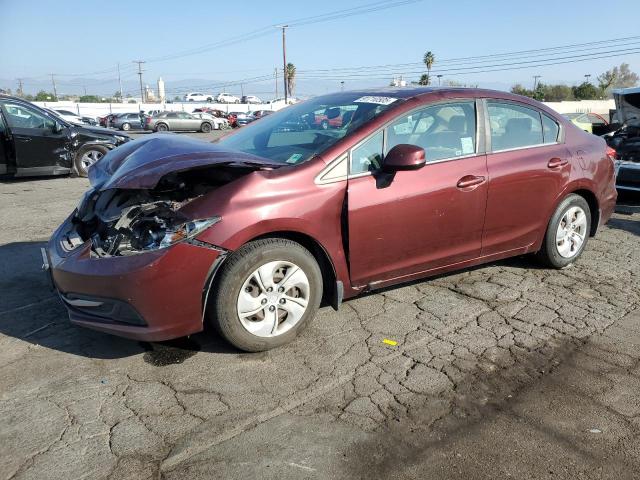 Global Auto Auctions: 2013 HONDA CIVIC LX