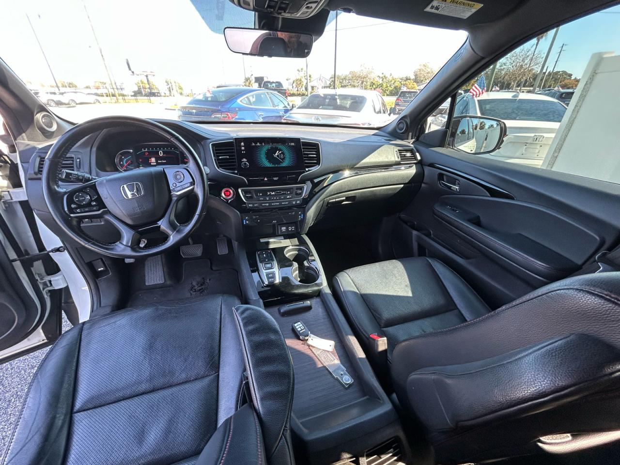 Lot #3292390325 2022 HONDA PILOT BLAC