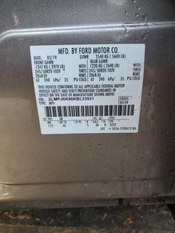 2019 LINCOLN NAUTILUS S #3303930719